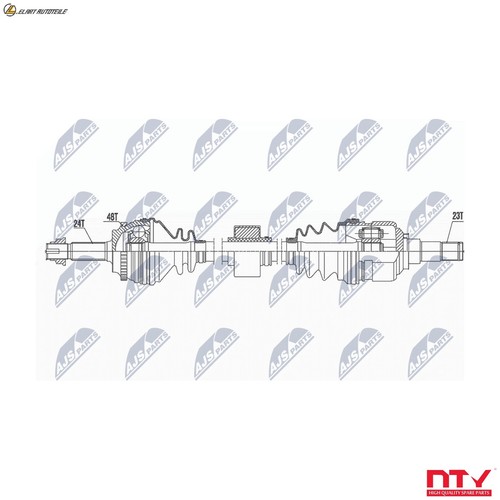 Driveshaft npw 176 for - driveshaft, npw-ty-176