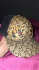 Gucci Tiger Design Men's Cap Size Small In Men’s Legit Real