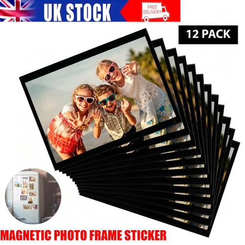 12pcs magnetic photo frames - 12pcs,