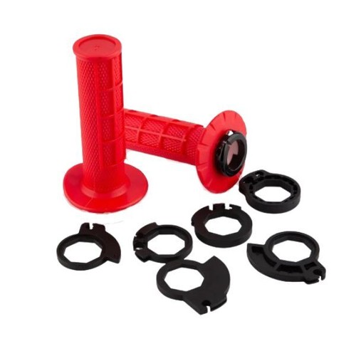 Grips red lock cam - red, for