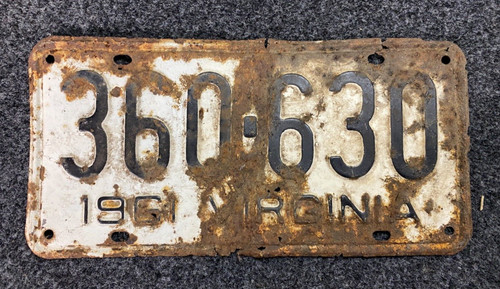 Vintage 1951 virginia stamped - vintage,