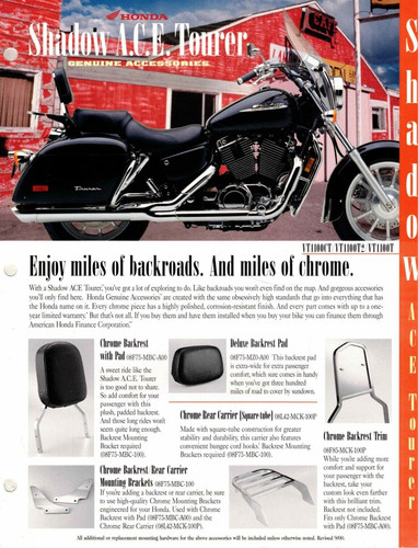 Genuine honda accessories - genuine,