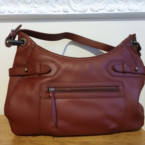 Tula red leather handbag - tula,