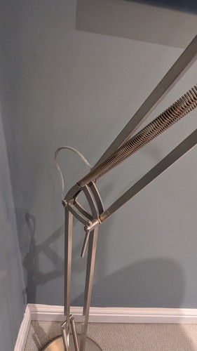 Made angle poise floor - angle, lamp