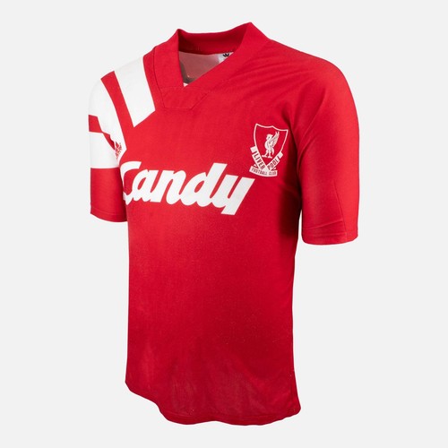 1991 liverpool home shirt - 1991-92,
