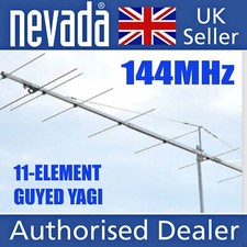 DUAL 144MHz 2m 11-Element Guyed Yagi  (SKU 0650)