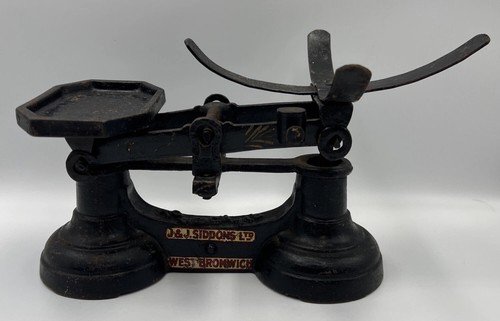Cast iron weighing scales j - weighing,