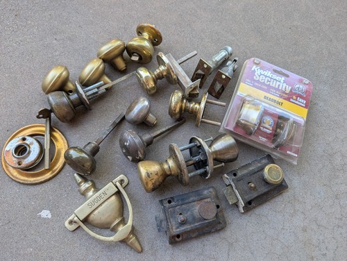 Vintage door hardware lot - vintage,