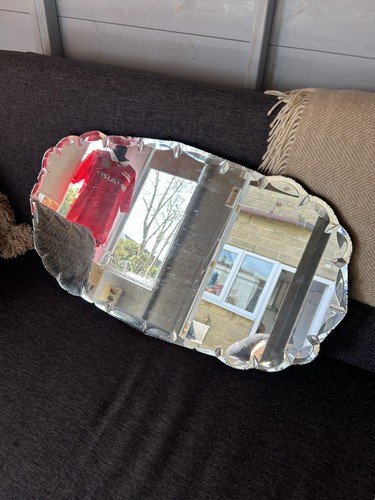 Vintage mcm bevelled edge - vintage,