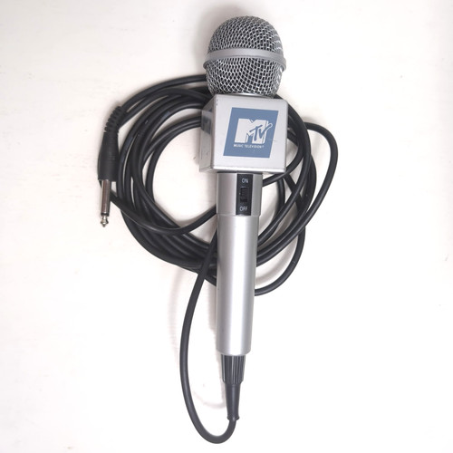 Vintage mtv microphone music - vintage,