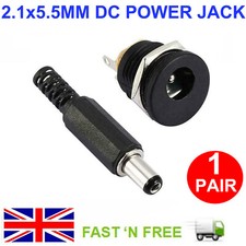 1 PAIR 12V MALE FEMALE SOCKET