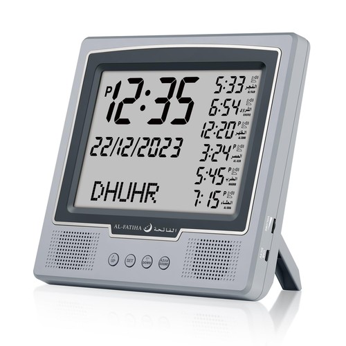 Azan clock led muslim prayer - clock,,