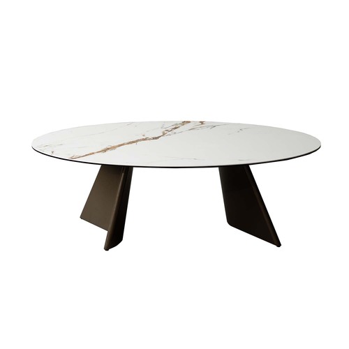 Coffee table ceramic glass - coffee, top