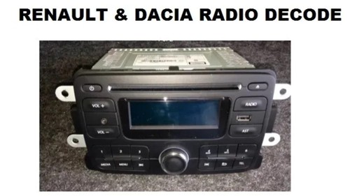 Renault dacia instant code - /,