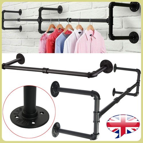Industrial pipe clothing rack - industrial,