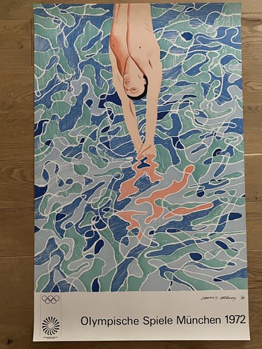 David hockney the diver - the,
