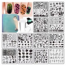 VNC 15Pcs Nail Stamping Plates