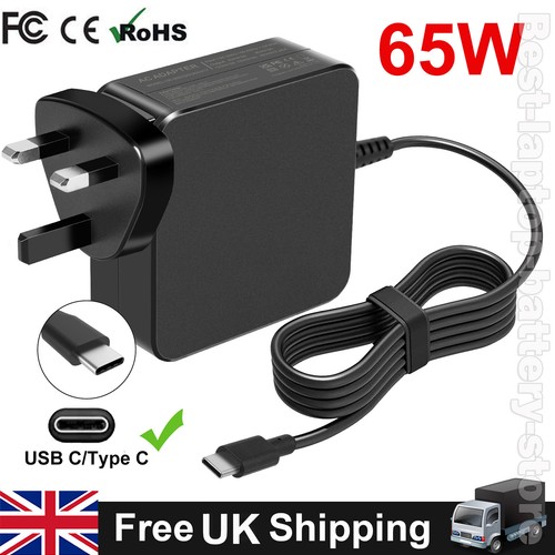 65w usb type - c, adapter