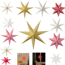 Ikea Strala Christmas Xmas star pendant light lampshades various designs NEW