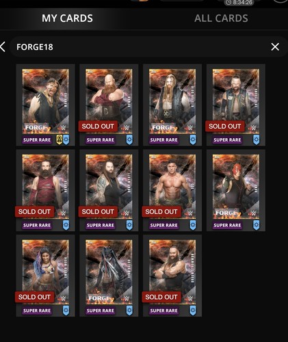 Topps digital wwe - digital, slam