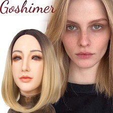 Realistic Silicone Female Face