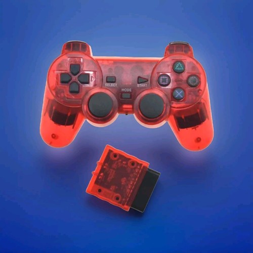 Red wireless game controller - red,
