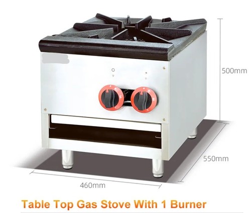 Table top commercial gas stove - gas,