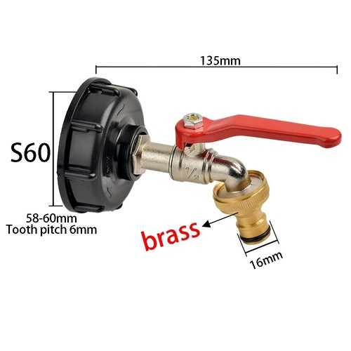Ibc tank adapter connector - ibc,