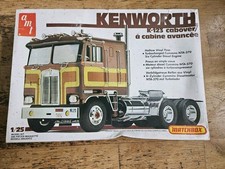 Matchbox AMT Kenworth K-123 Cabover Truck Kit Vintage, complete Unbuilt