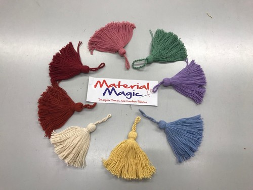 Cotton key tassels cushion - cotton,