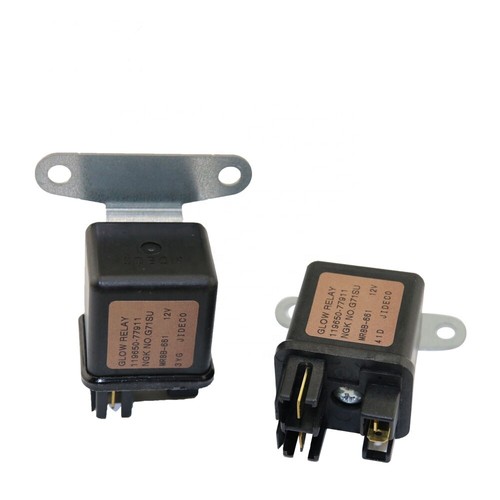 Glow plug rely time - glow, delay