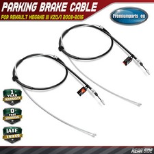 2x HandBrake Cable Rear Left and Right for Renault Megane III KZ0/1 2008-2016 