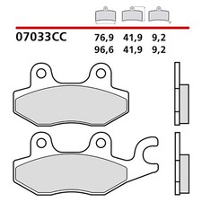 BREMBO FRONT BRAKE PADS KIT