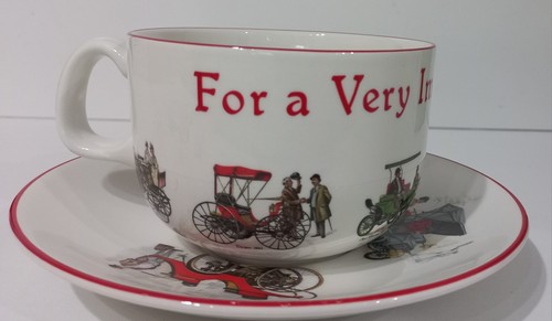 Poole pottery victorian cars - poole,
