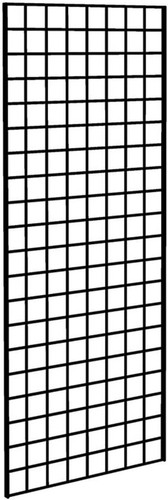 Black grid panels - panels, heavy