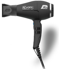 Parlux Alyon Air Ionizer Tech Professional Hair Dryer Made in Italy | Black
