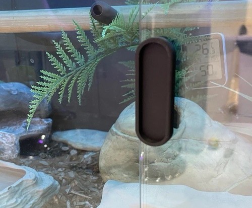 Reptile vivarium sliding glass - sliding,