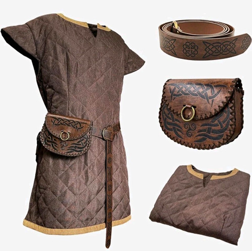 Medieval viking tunic costume - viking,