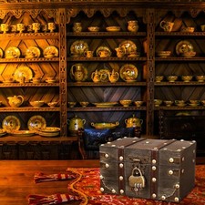 Small Distressed Wooden Chests