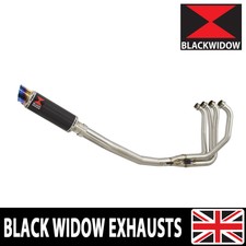 ZX7R ZX7-R Full Exhaust System Round Silencer End Can CL23R