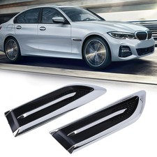 2x Chrome Vehicle Air Flow