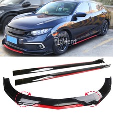 Gloss Black Front Bumper Chin