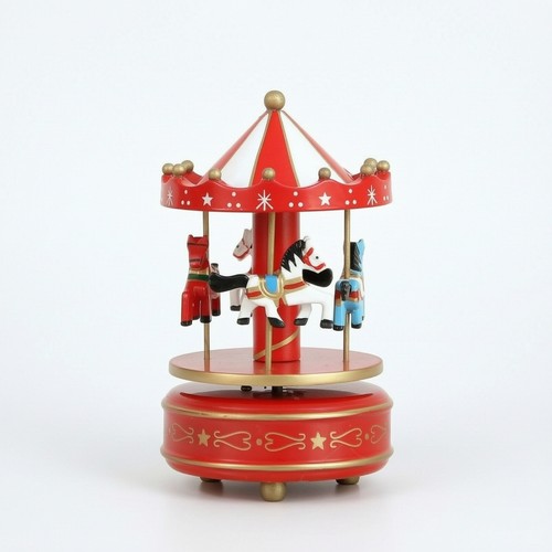 Carousel musical box with - musical,