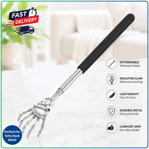 Extendable back scratcher - extendable,