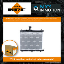 Radiator fits HYUNDAI i10 PA 1.2 08 to 13 G4LA 5-Speed Manual Transmission NRF