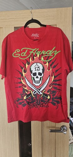 Hardy men shirt large - ed, men's