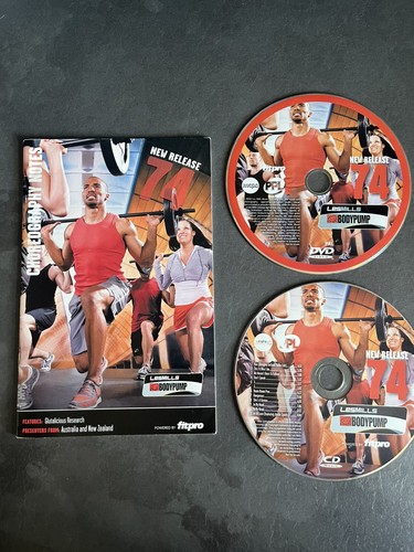 Les mills body pump dvd - les, dvd,