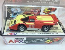 Aurora AFX Magna-traction Ferrari 512M Flamethrower  MUST SEE DESCRIPTION/PHOTOS