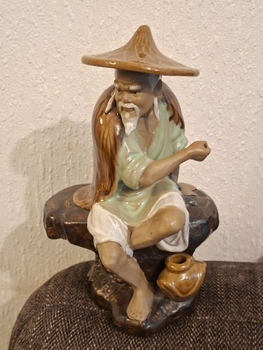 Vintage shiwan chinese mud man - shiwan,