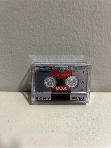 Sony mc60 microcassette - sony,